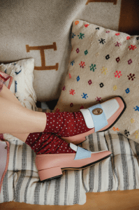 The Nomasei x Julia von Boehm loafers.
