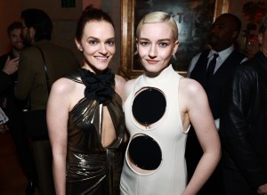 LOS ANGELES, CALIFORNIA - MARCH 08: (L-R) Madeline Brewer and Julia Garner attend Vanity Fair And TikTok Celebrate Vanities: A Night For Young Hollywood In Los Angeles on March 08, 2023 in Los Angeles, California. (Photo by Matt Winkelmeyer/Getty Images for Vanity Fair)
