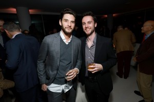 BEVERLY HILLS, CALIFORNIA - MARCH 10: (L-R) Ben Barnes and guest pose as Vanity Fair and Richard Mille host a private cocktail party honoring A24's "Everything Everywhere All at Once" in Los Angeles at Mandarin Oriental Residences Beverly Hills on March 10, 2023 in Beverly Hills, California. (Photo by Matt Winkelmeyer/Getty Images for Vanity Fair)