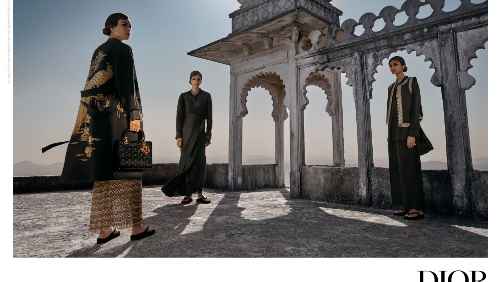 The Dior pre-fall 2023 campaign.