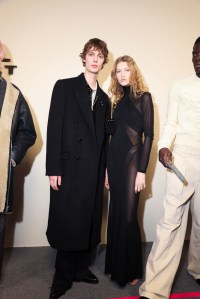 Backstage at Isabel Marant RTW Fall 2023