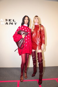 Backstage at Isabel Marant RTW Fall 2023