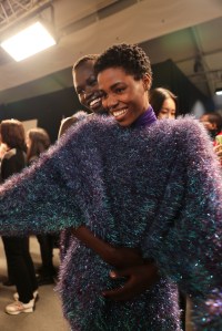 Backstage at Isabel Marant RTW Fall 2023