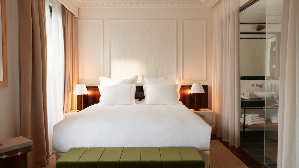 A Deluxe Room at Maison Delano Paris