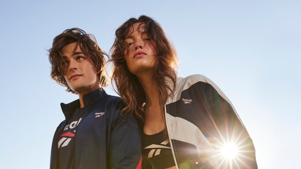 Pieces such as this from Reebok are exclusive to Macy's.
