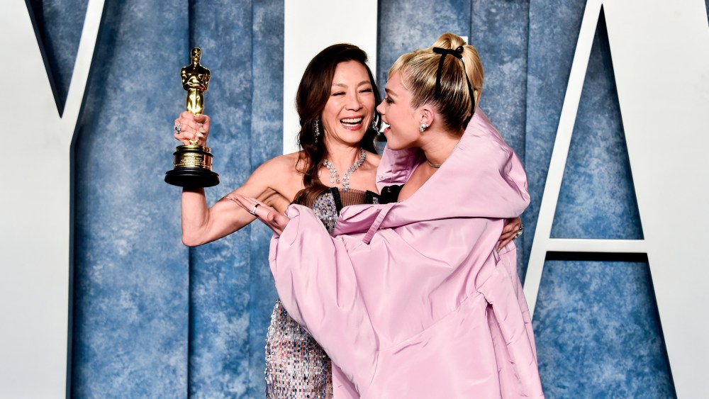 Michelle Yeoh and Florence Pugh