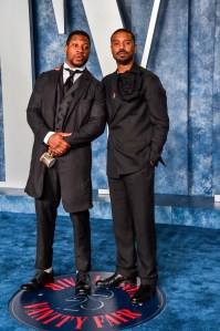 Jonathan Majors and Michael B. Jordan