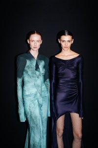 Backstage at Victoria Beckham RTW Fall 2023
