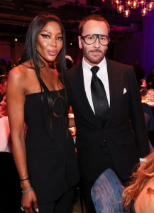 Naomi Campbell and Tom Ford