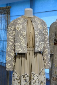 Christian Dior show items with embroidery from the Chanakya atelier.