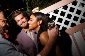 Andrew Garfield and Ariana DeBose