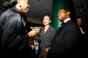Brie Larson and Jonathan Majors
