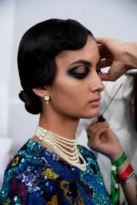 Backstage at Dior Pre-Fall 2023