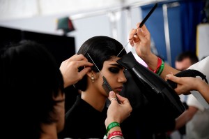 Backstage at Dior Pre-Fall 2023