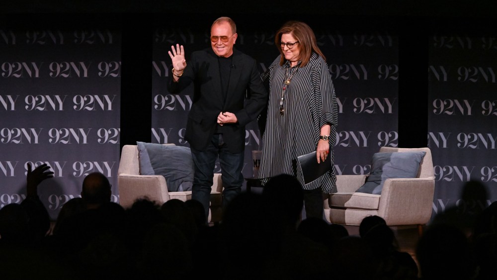 Michael Kors with Fern Mallis at 92NY.