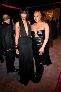 Sabrina Dhowre Elba and Claire Sulmers