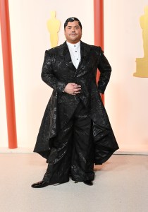 Harvey Guillen at the 95th Annual Academy Awards held at Ovation Hollywood on March 12, 2023 in Los Angeles, California.