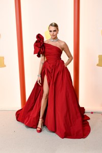 Cara Delevingne at the 95th Annual Academy Awards held at Ovation Hollywood on March 12, 2023 in Los Angeles, California.