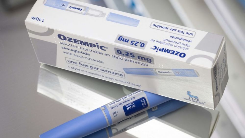 This photograph taken on February 23, 2023, in Paris, shows the anti-diabetic medication "Ozempic" (semaglutide) made by Danish pharmaceutical company "Novo Nordisk". - On TikTok, the hashtag "#Ozempic" has reached more than 500 million views: this anti-diabetic medication is trending on the social network for its' slimming properties, a phenomenon that is causing supply shortages and worrying doctors. (Photo by JOEL SAGET / AFP) (Photo by JOEL SAGET/AFP via Getty Images)