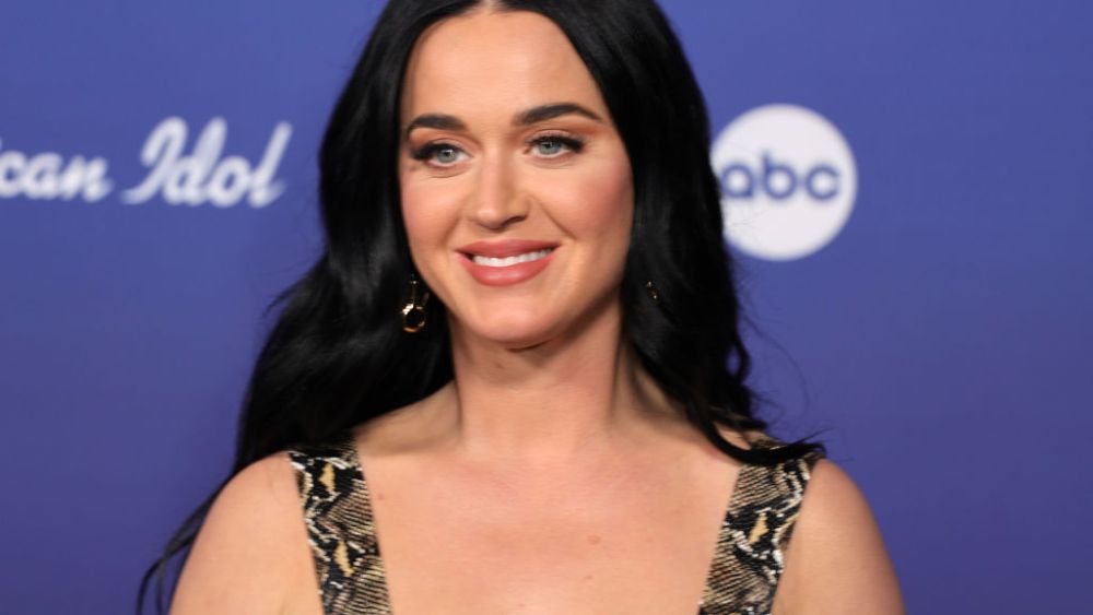 Katy Perry at the "American Idol" 20th anniversary celebration on April 18 in Los Angeles.
