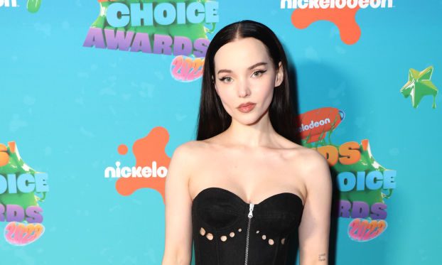 LOS ANGELES, CALIFORNIA - MARCH 04: Dove Cameron attends the 2023 Nickelodeon Kids' Choice Awards at Microsoft Theater on March 04, 2023 in Los Angeles, California. (Photo by Phillip Faraone/Getty Images for Nickelodeon)