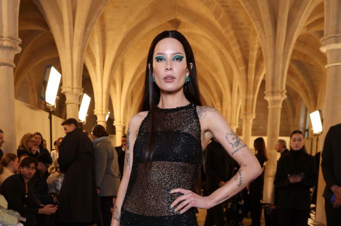 Halsey at the Lanvin fall 2023 womenswear show on March 5 in Paris.