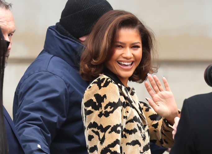 Zendaya at the Louis Vuitton fall 2023 womenswear show on March 6 in Paris.