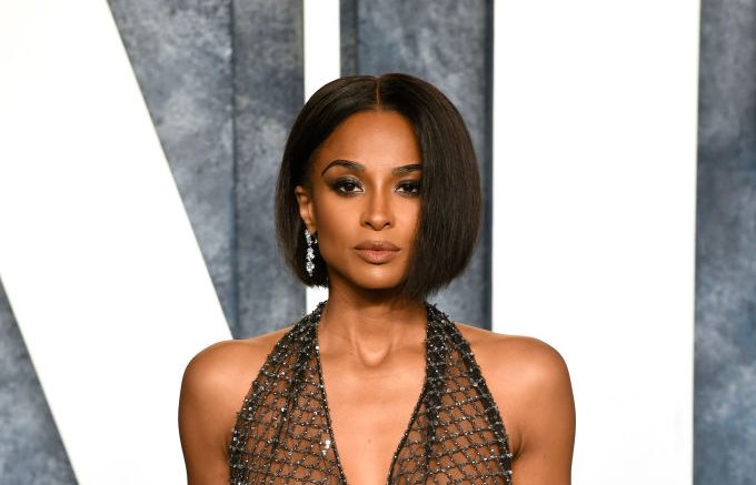 BEVERLY HILLS, CALIFORNIA - MARCH 12: Ciara attends the 2023 Vanity Fair Oscar Party Hosted By Radhika Jones at Wallis Annenberg Center for the Performing Arts on March 12, 2023 in Beverly Hills, California. (Photo by Jon Kopaloff/Getty Images for Vanity Fair)