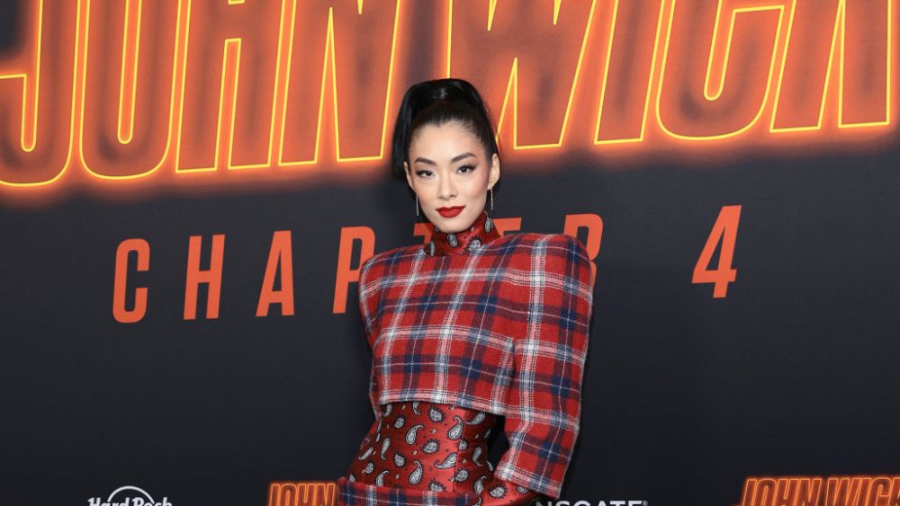Rina Sawayama at the "John Wick: Chapter 4" screening on March 15 in New York.
