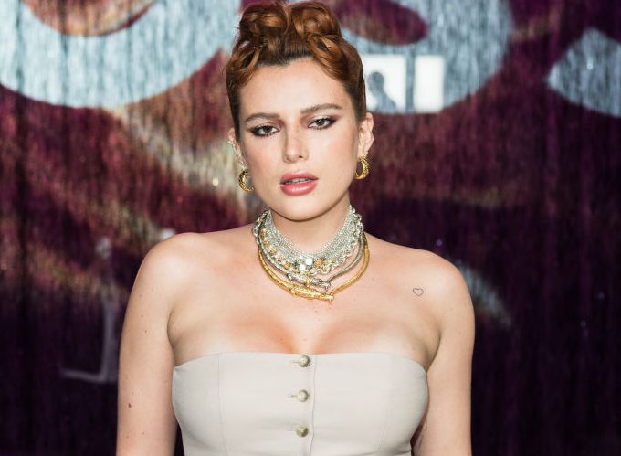 MIAMI, FLORIDA - MARCH 15: Bella Thorne attends the Boss Spring/Summer 2023 Miami Runway Show at One Herald Plaza on March 15, 2023 in Miami, Florida. (Photo by Jason Koerner/Getty Images)