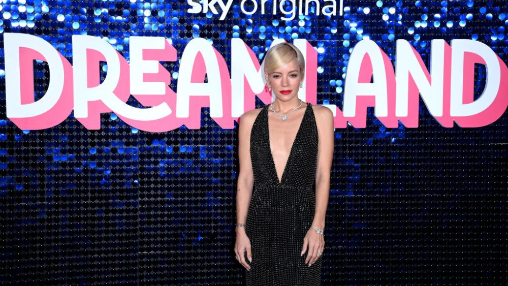 LONDON, ENGLAND - MARCH 30: Lily Allen attending the "Dreamland" Special Screening at Picturehouse Central on March 30, 2023 in London, England. (Photo by Eamonn M. McCormack/Getty Images)