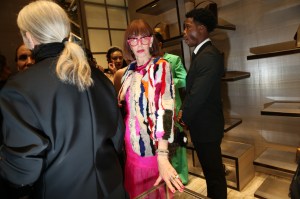 The scene at the Giorgio Armani Oscars event.