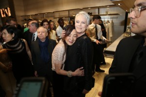 Michelle Yeoh and Jamie Lee Curtis