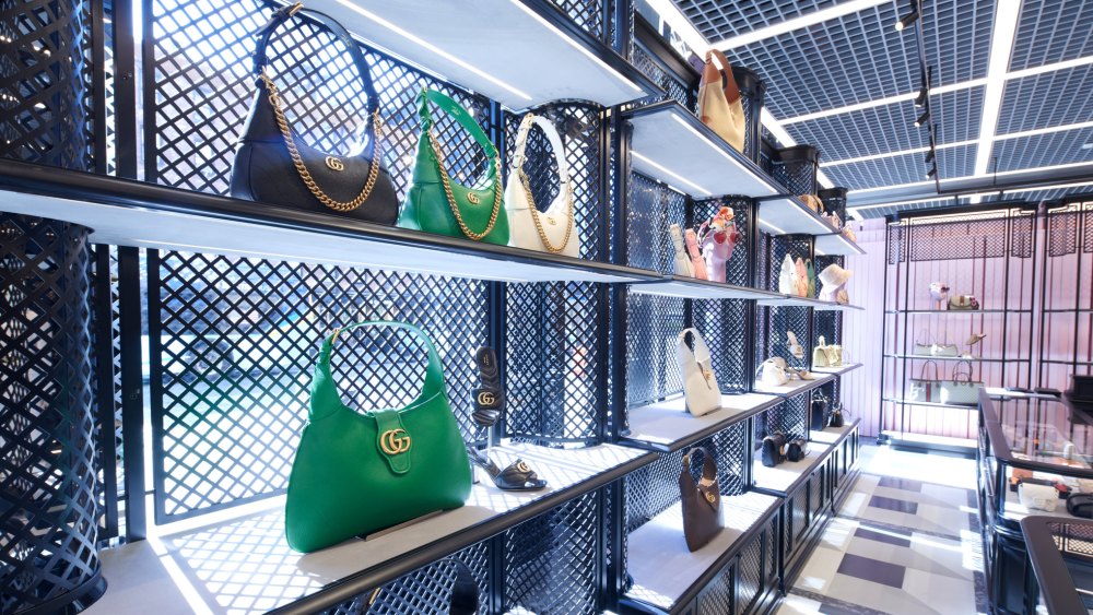 Inside Gucci’s Manhattan’s Meatpacking District.
