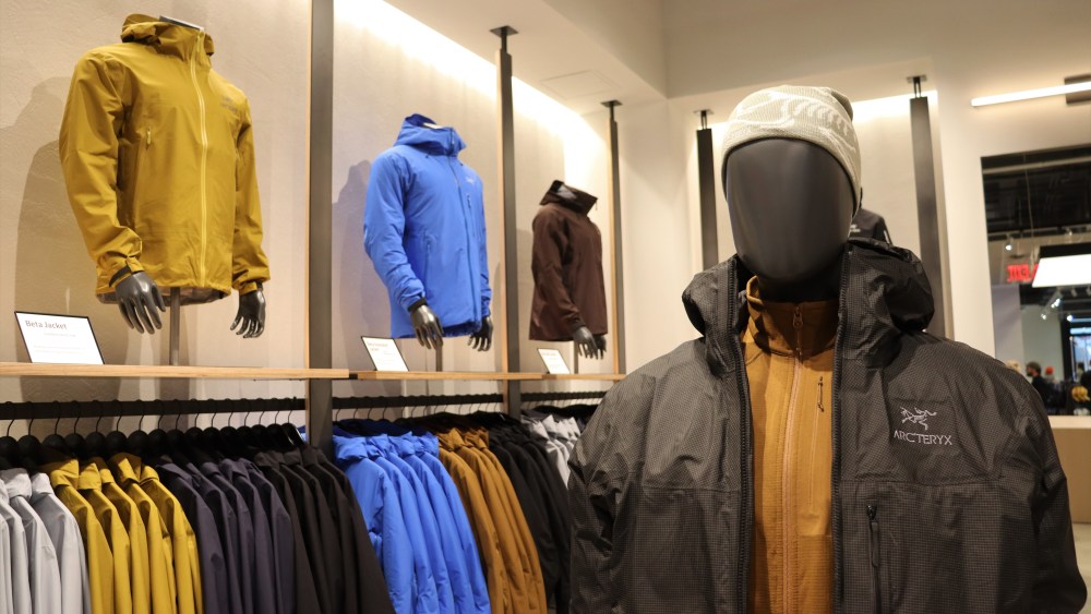 Arc'teryx's Flatiron New York City store.
