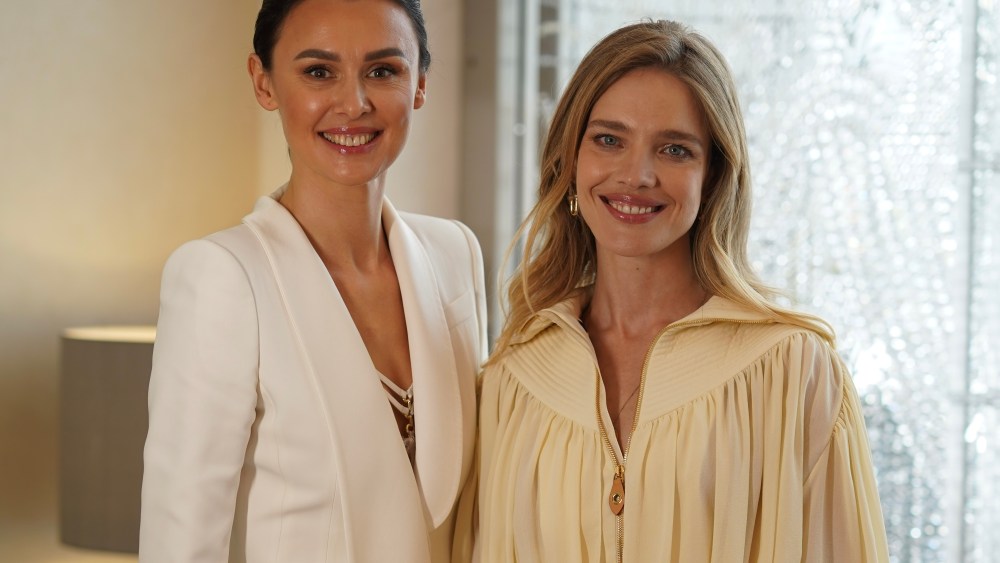 Natalia Miranchuk and Natalia Vodianova