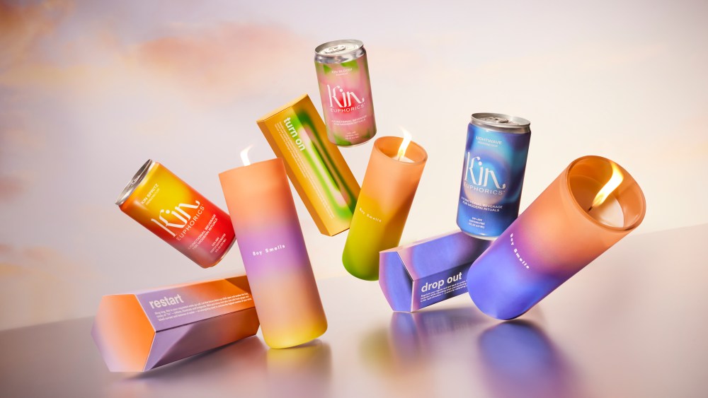 Boy Smells x Kin Euphorics Emotional Illuminations candle collection.