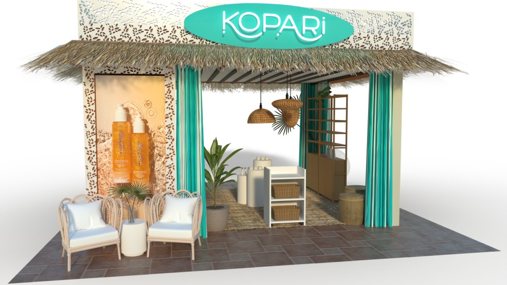 Kopari San Diego pop-up.