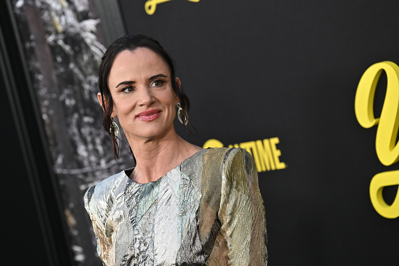 Juliette Lewis at the world premiere of Season Two of "Yellowjackets" on March 22 in Los Angeles.