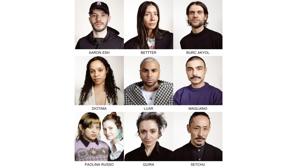 The finalists of the 2023 edition of the LVMH Prize for Young Fashion Designers
