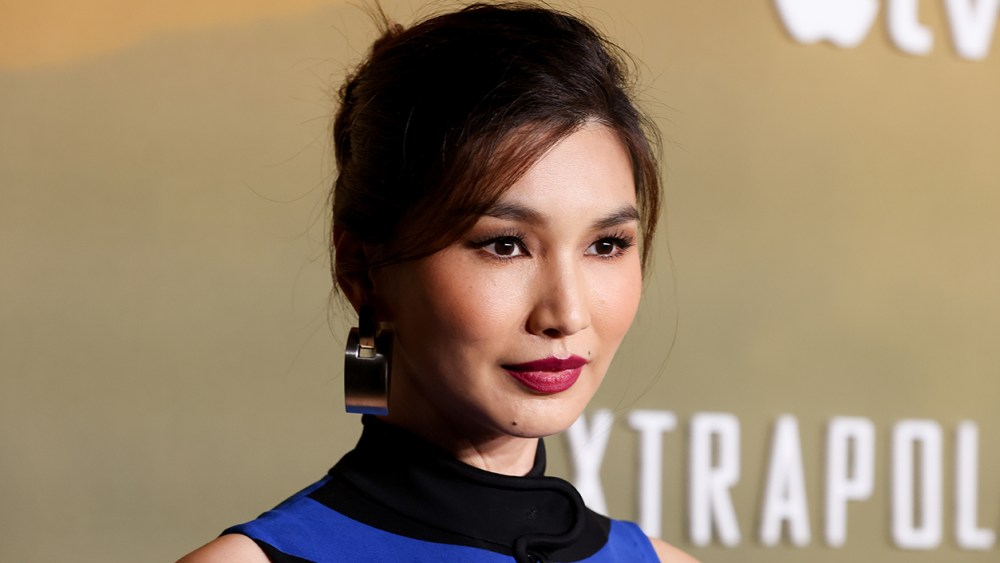 Gemma Chan at the premiere of "Extrapolations" held at the Hammer Museum on March 14, 2023 in Los Angeles, California.