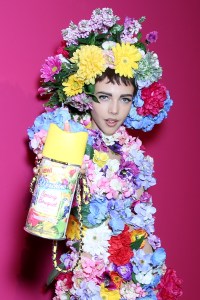 Backstage at Moschino RTW Spring 2018