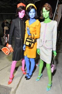 Backstage at Moschino RTW Fall 2018