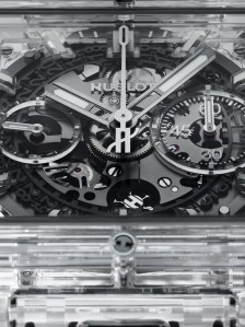 Hublot’s Square Bang Unico Sapphire.