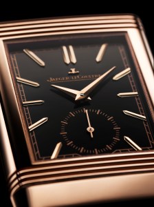 Jaeger- LeCoultre’s Reverso Tribute Small Seconds.