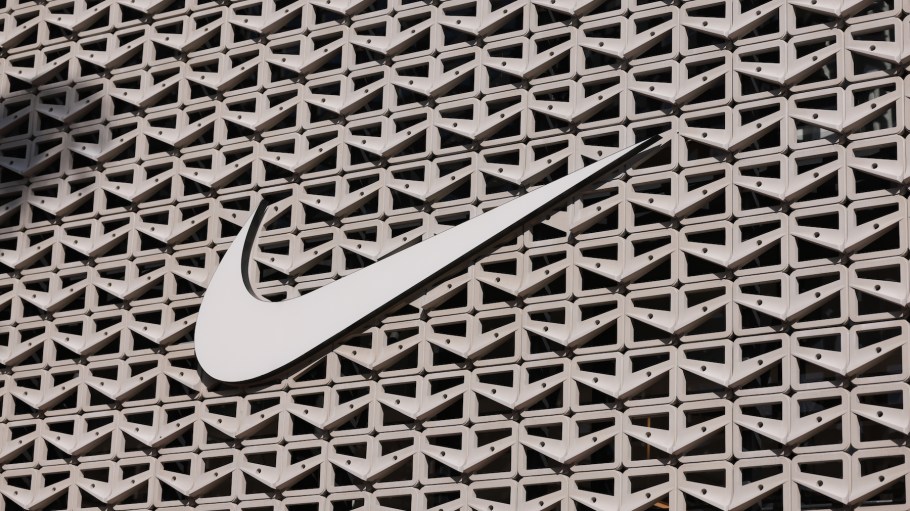 The exterior of a Nike store photographed on November 30, 2022 in Miami, Florida.