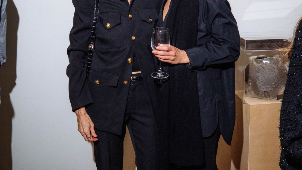 Nili Lotan and daughter Mia.