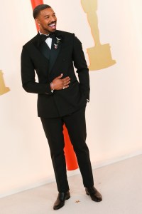 Michael B Jordan in Louis Vuitton