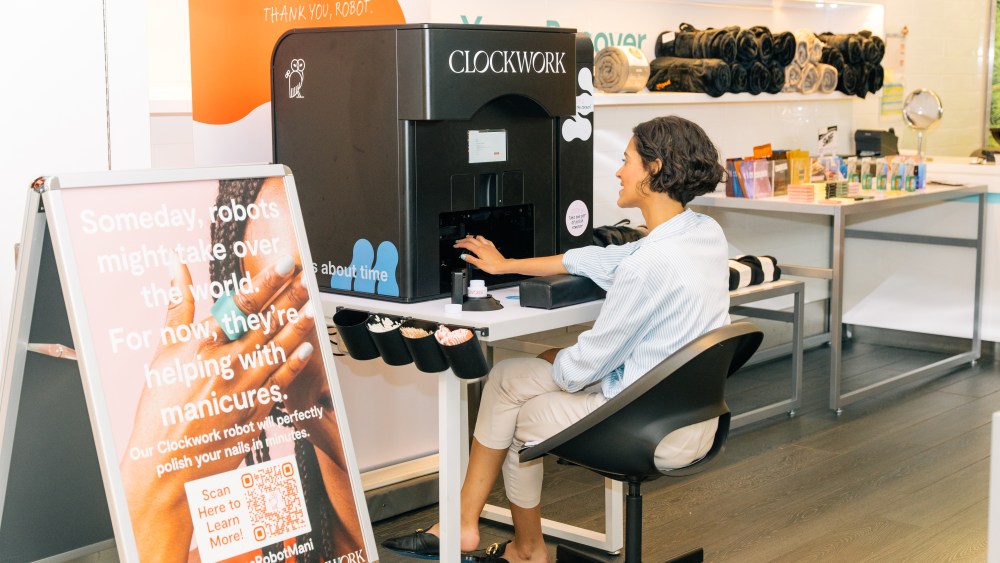 Clockwork Minicures launch at JFK's XpresSpa.