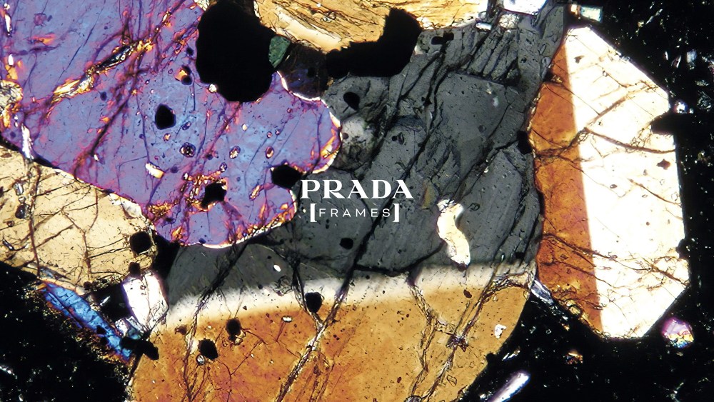 The poster for the Prada Frames symposium.